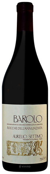 Aurelio Settimo Barolo Rocche dell'Annunziata | Vivino 日本語