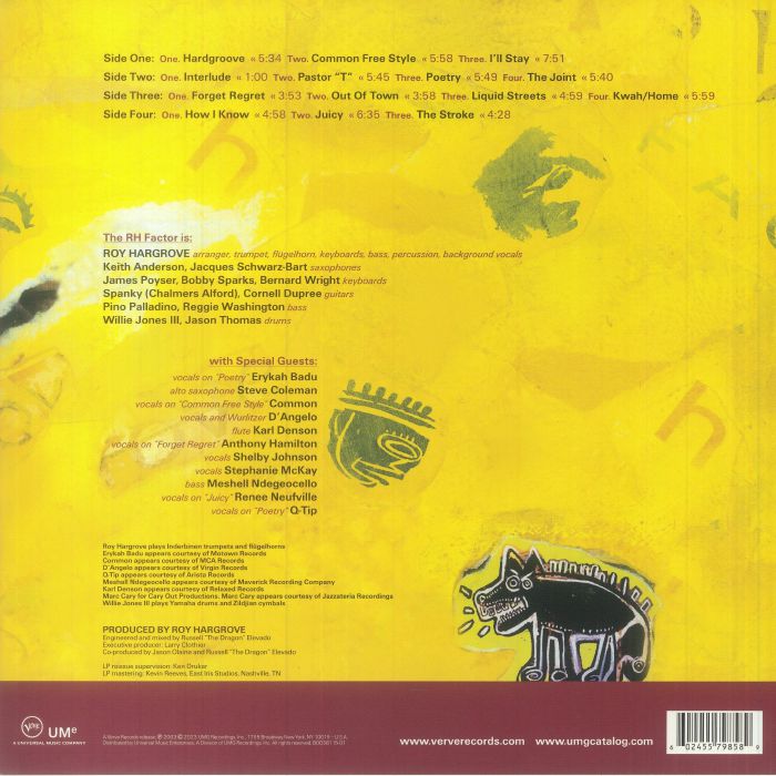 The RH FACTOR - Hard Groove (Verve By Request) Vinyl at Juno Records.