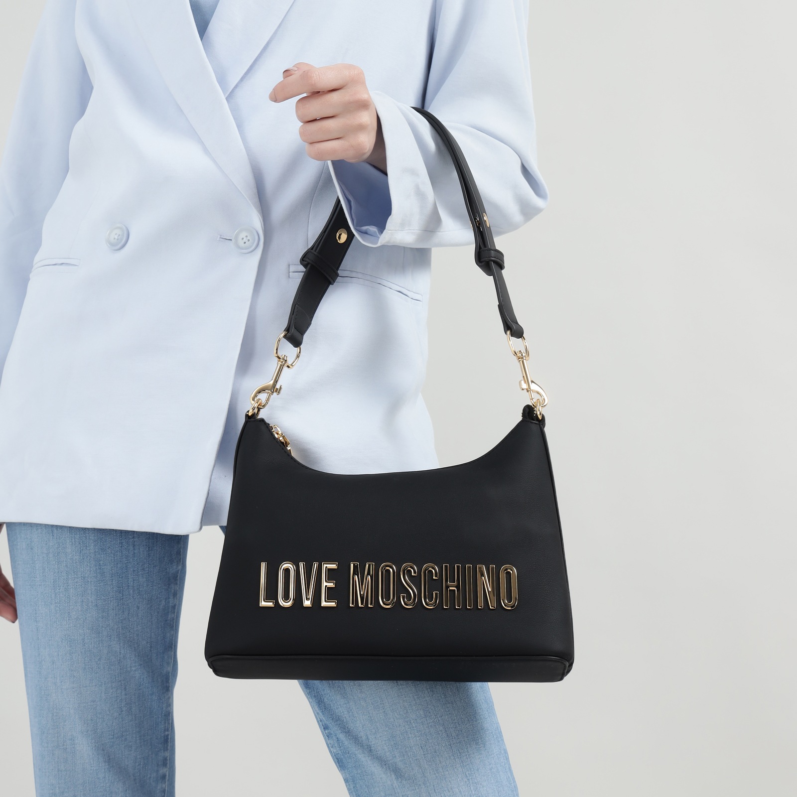 Buy Women Black Small Bold Love Shoulder Bag Online at The