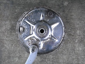 リアドラムのドリルド加工 | ゼロショベ改造計画