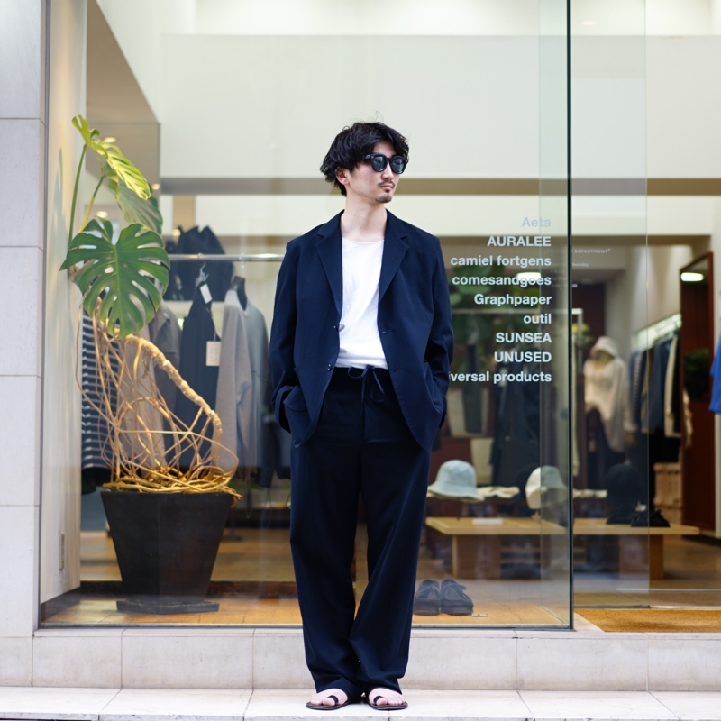 AURALEE (オーラリー) 24SS Collectionの新作、Hard Twist Cotton Silk