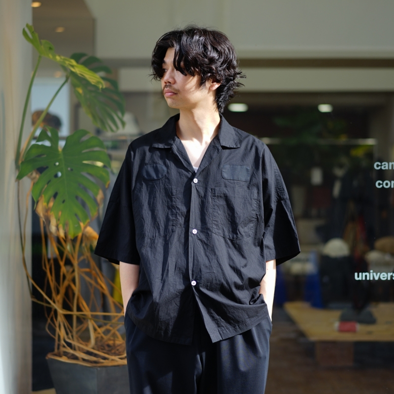 SUNSEA (サンシー) 29th Collectionの新作、Shrinkage Cotton Shirtの