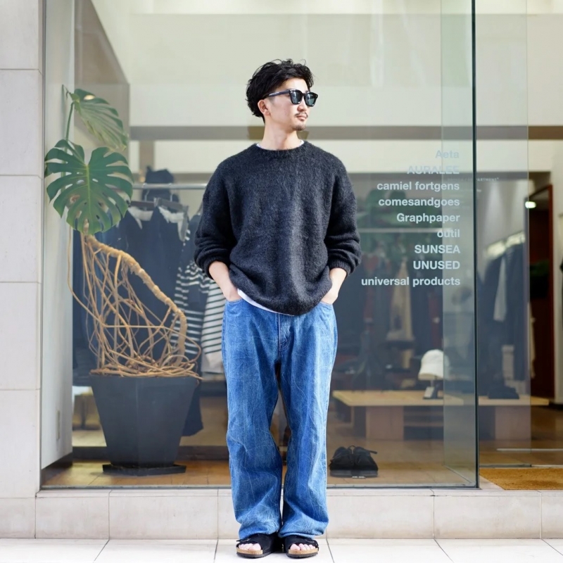 AURALEE (オーラリー) 24AW Collectionの新作、Brushed Super Kid