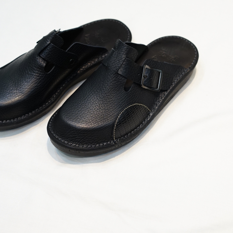 SUNSEA(サンシー) 31th Collectionの新作、Campagne Sandals/BKのご