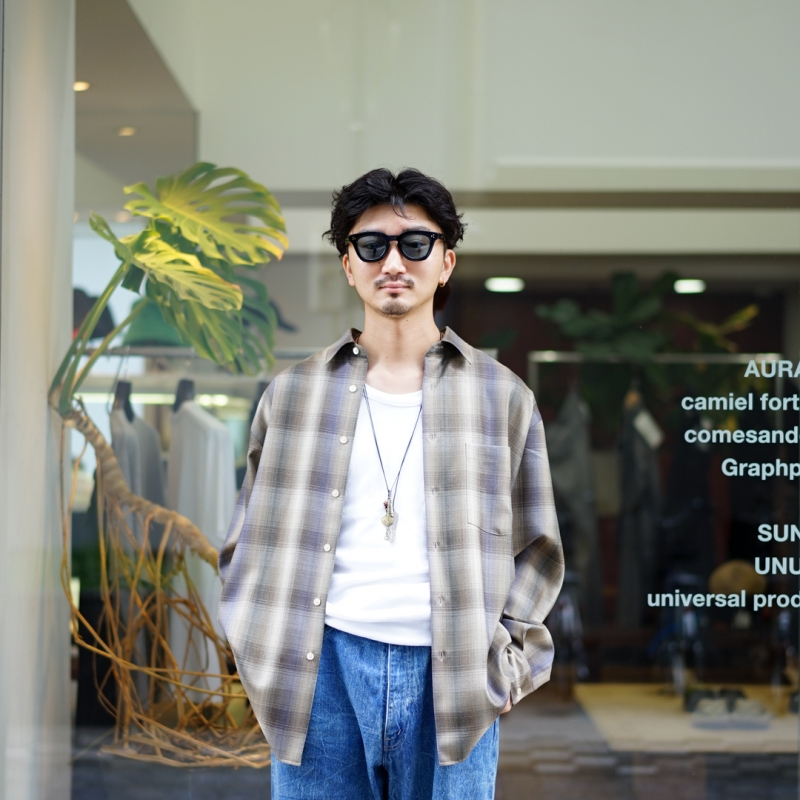 AURALEE (オーラリー) 25AW Collectionの新作、Super Light Wool Check