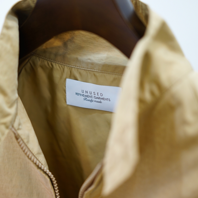 UNUSED (アンユーズド) 25SS Collectionの新作、Nylon drizzler jacket