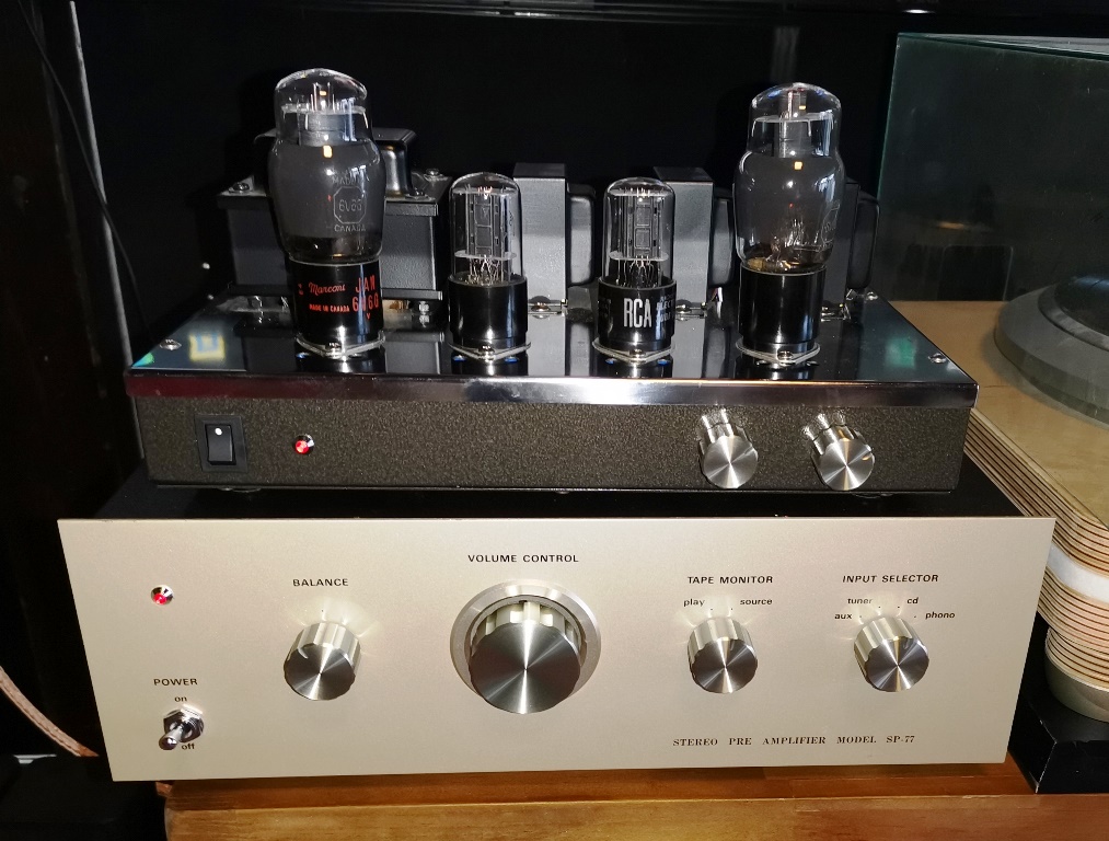 三栄無線の会員さんによる真空管アンプです！ | 横浜 ベイサイドスクエア