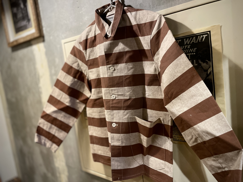 自由の象徴【WAREHOUSE Lot.2215 BROWN PRISONER JACKET】 | JUNKY