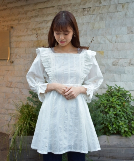 ガーデンフリルワンピ/MAJESTIC LEGON(マジェスティックレゴン