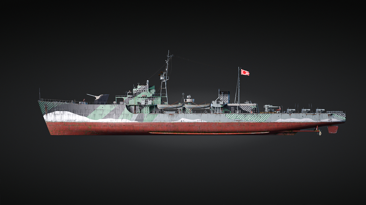 海イベント：日振型海防艦「四阪」 - War Thunder （ウォーサンダー