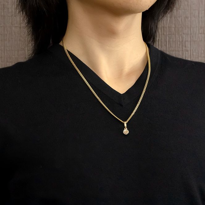 18金 ペンダントトップ k18 ダイヤモンド 1.0ct ネックレス チャーム
