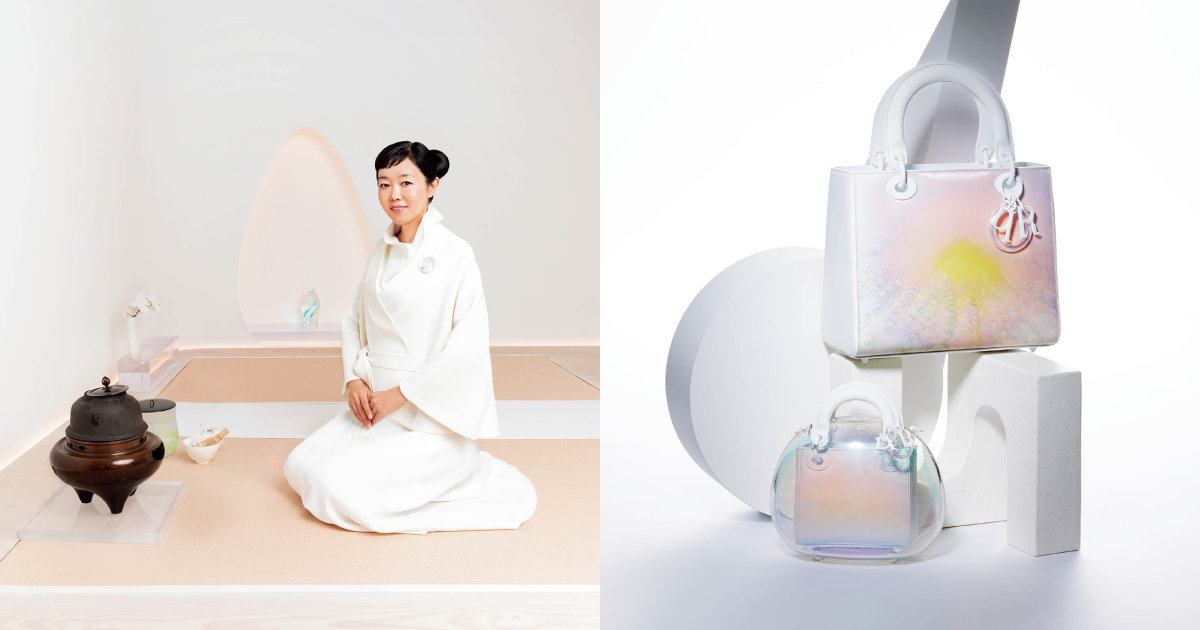 DIOR×Mariko Mori 森万里子さんが表現した 「ディオール レディ アート