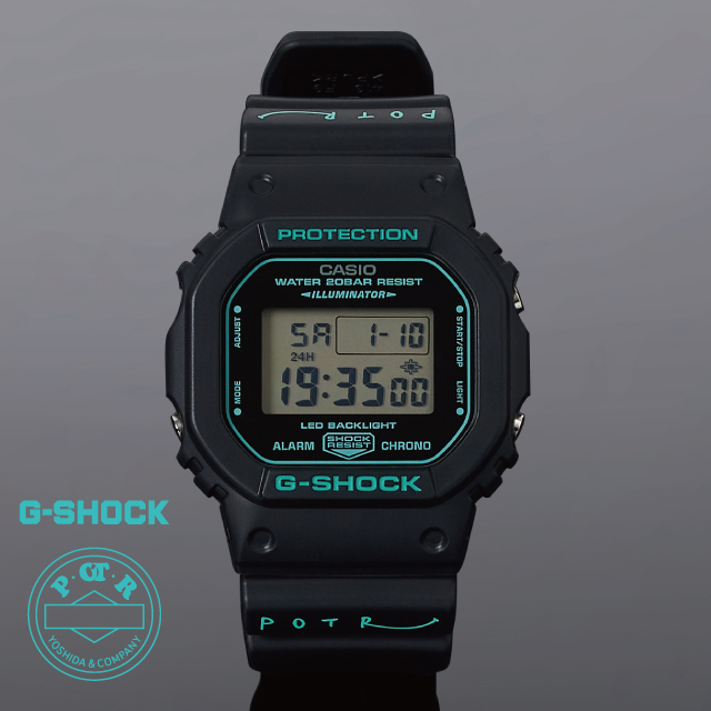 G-SHOCK × POTR DW-5600」を発売します。 | 吉田カバンホームページ