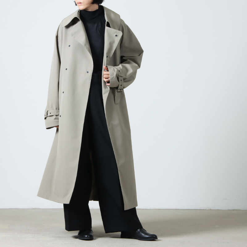 08sircus (ゼロエイトサーカス) High count weather trench coat