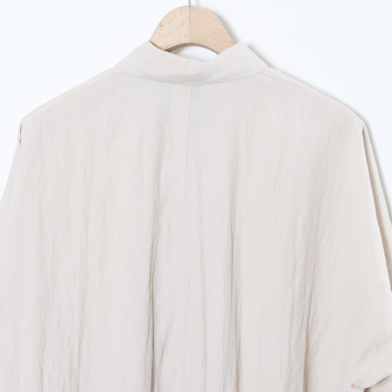 08sircus (ゼロエイトサーカス) Viscose washer back dolman split