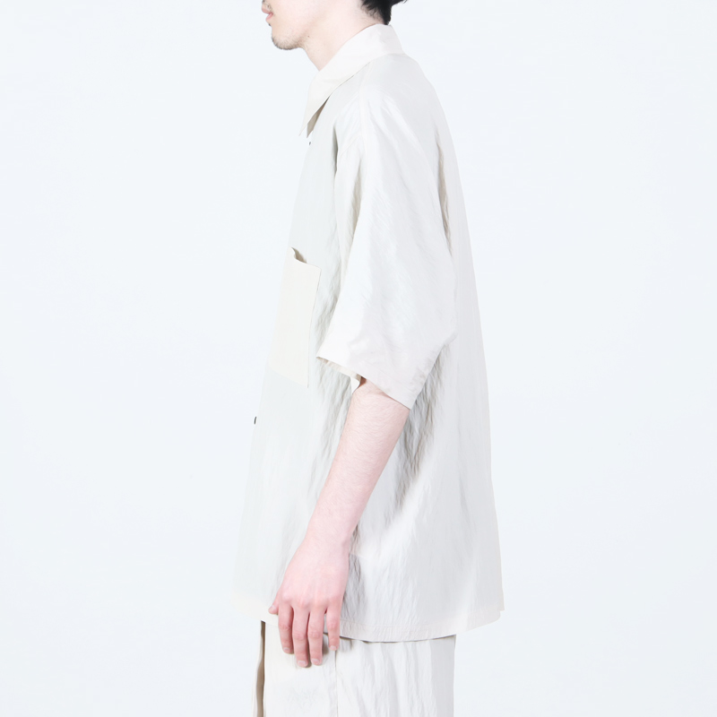08sircus (ゼロエイトサーカス) Viscose washer back dolman split