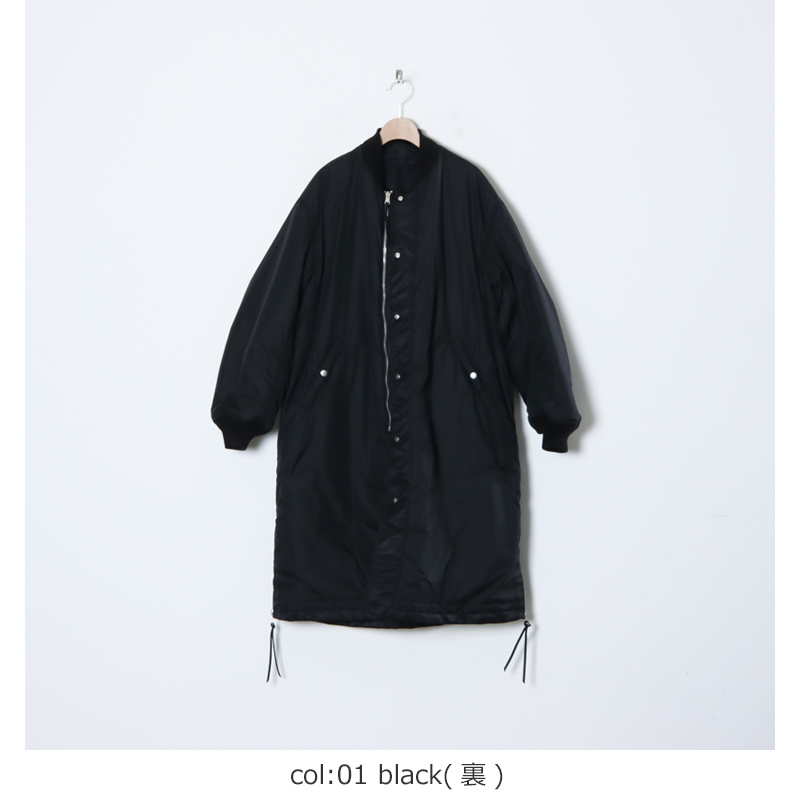 08sircus (ゼロエイトサーカス) Long MA-1 reversible / ロングMA-1