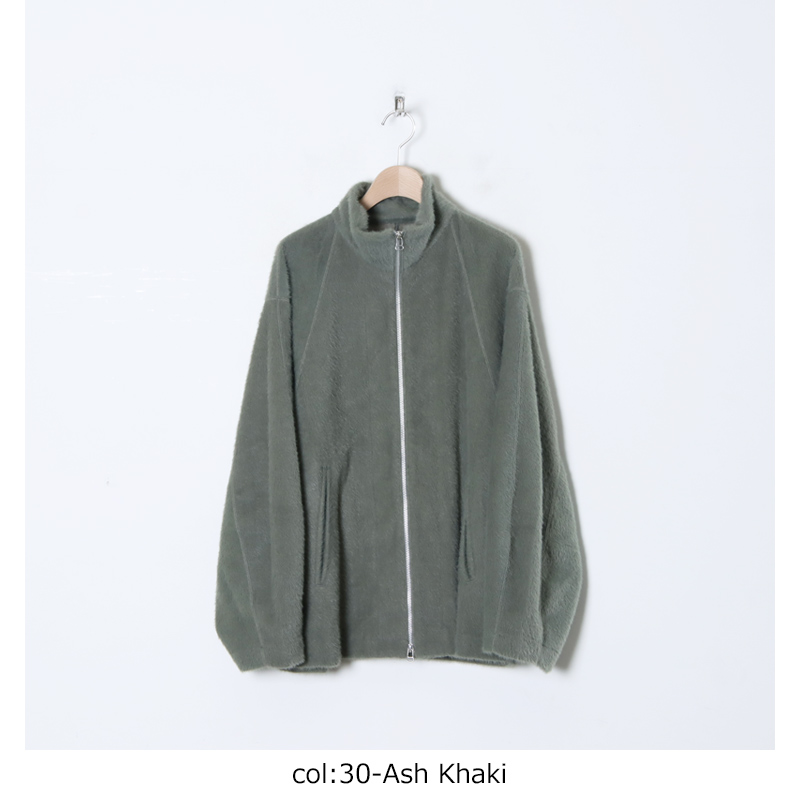 08sircus (ゼロエイトサーカス) Micro fur terry track jacket