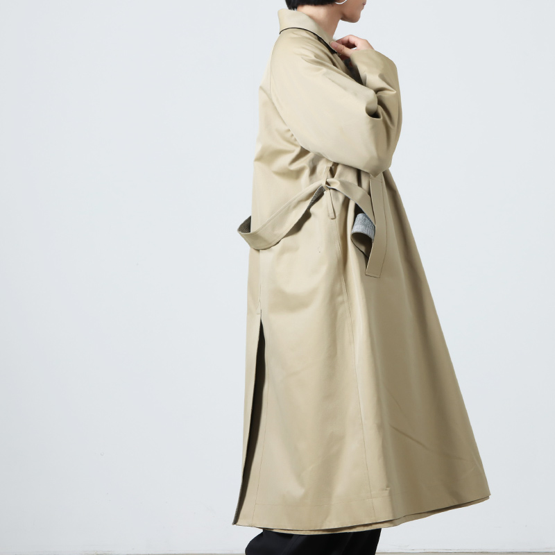 TICCA (ティッカ) リバーシブルステンカラーロングコート