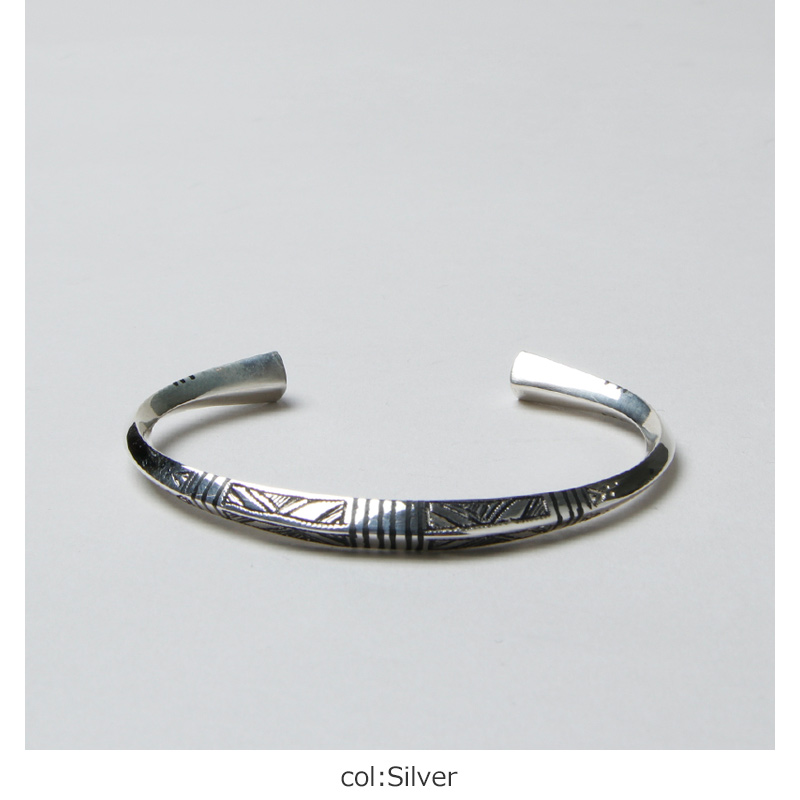 Touareg Silver (トゥアレグシルバー) bangle 24 / バングル 24