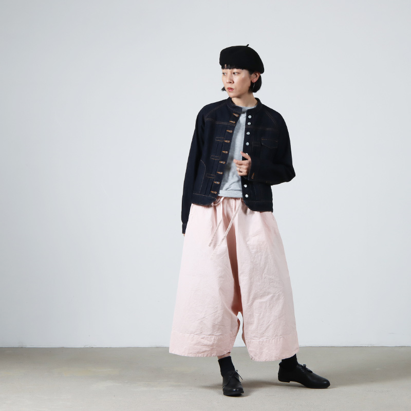 Veritecoeur (ヴェリテクール) ガーメントダイサルエルパンツ