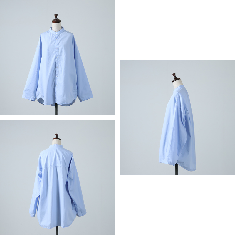 Veritecoeur (ヴェリテクール) ユニセックススタンドカラーシャツ