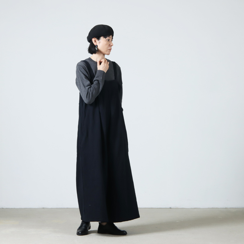 Veritecoeur (ヴェリテクール) ライトワッシャーサロペットパンツ