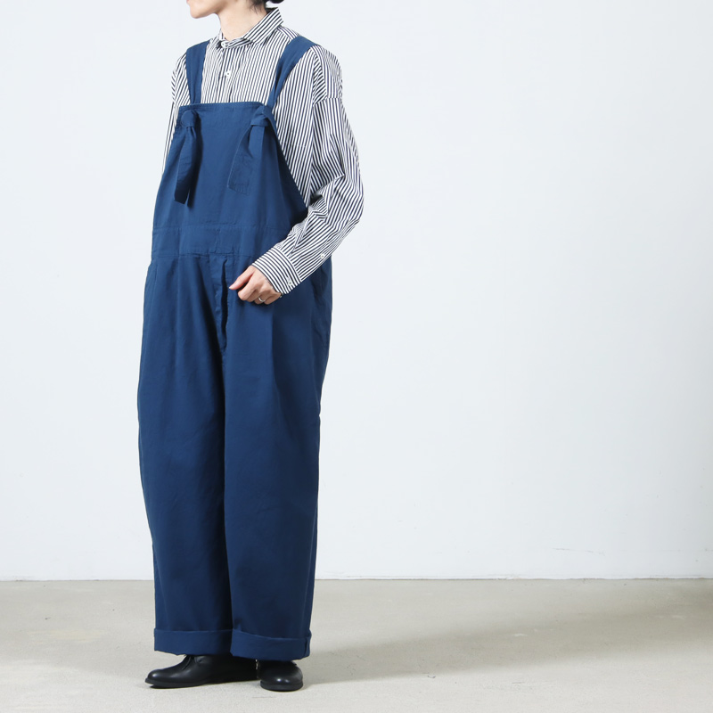 Veritecoeur (ヴェリテクール) ガーメントダイクロスバックオーバーオール