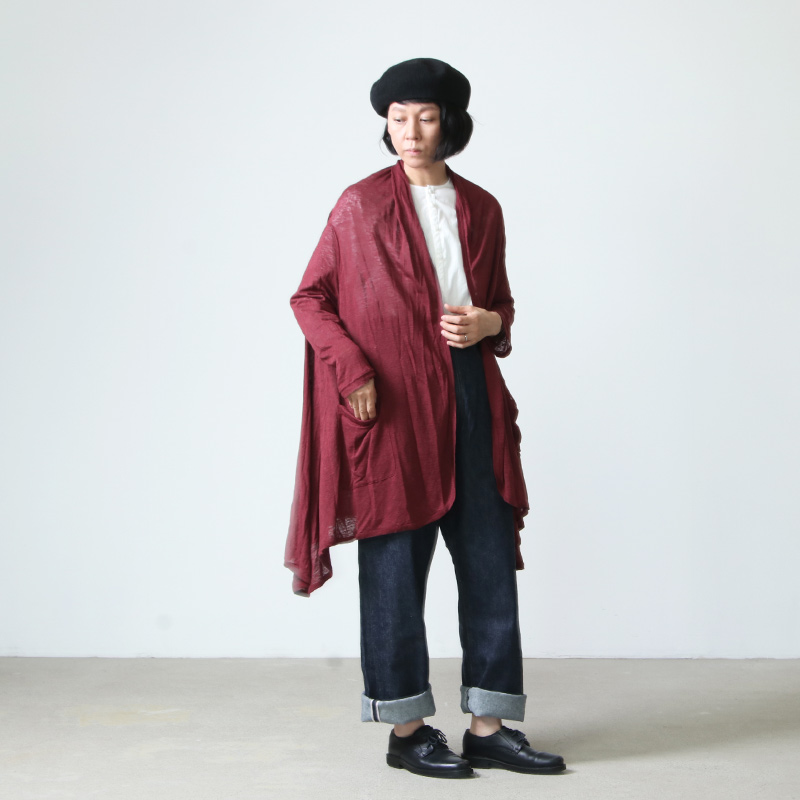 Vlas blomme (ヴラスブラム) コルトレイクリネンライト ショール