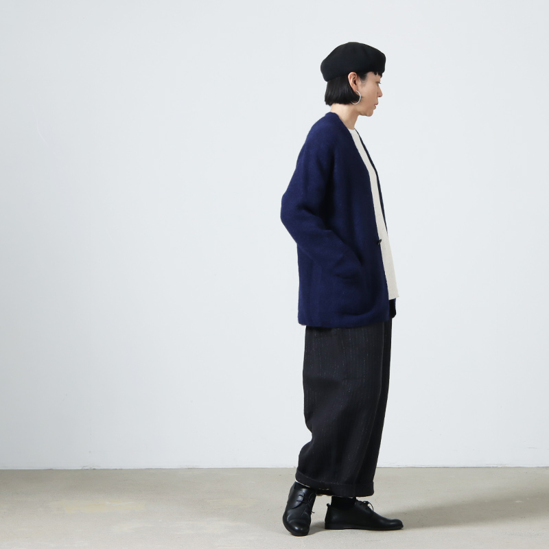 Vlas blomme (ヴラスブラム) ワイドパンツ