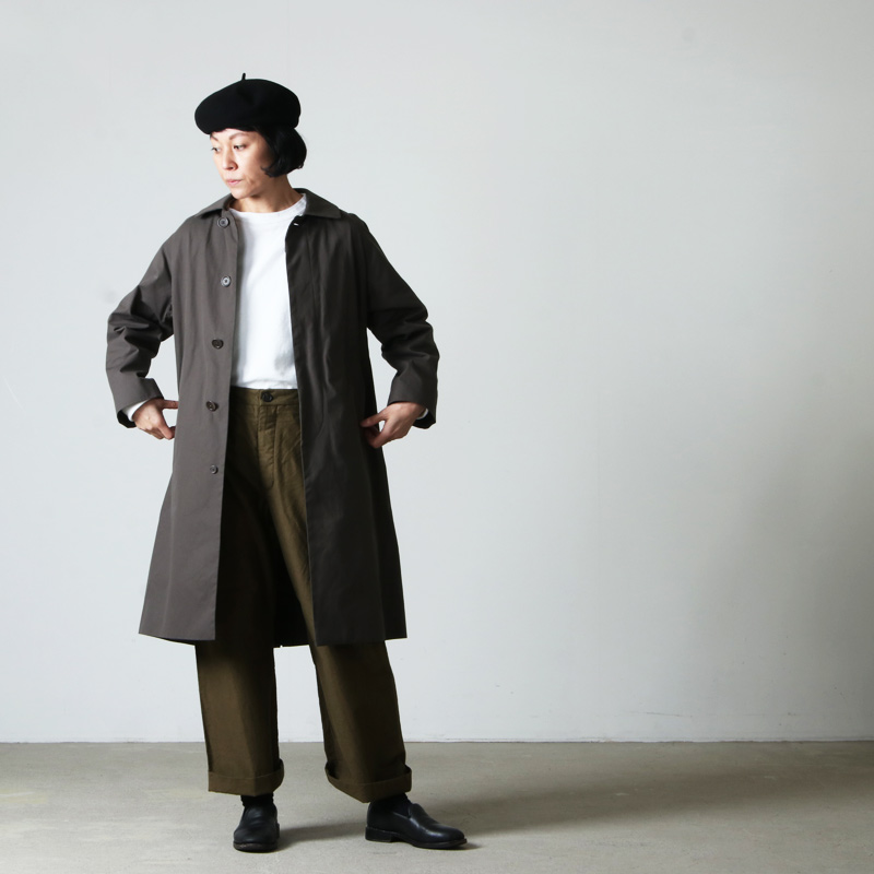 YAECA (ヤエカ) SOUTIEN COLLAR COAT STANDARD / ステンカラーコート