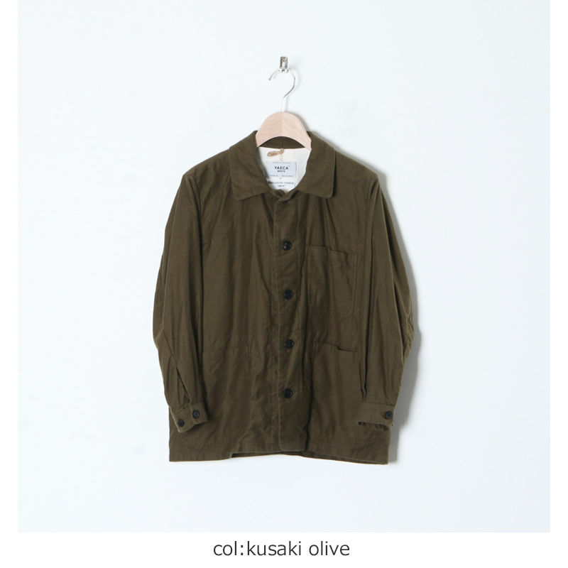 YAECA (ヤエカ) WRITE COVERALL / ライトカバーオール