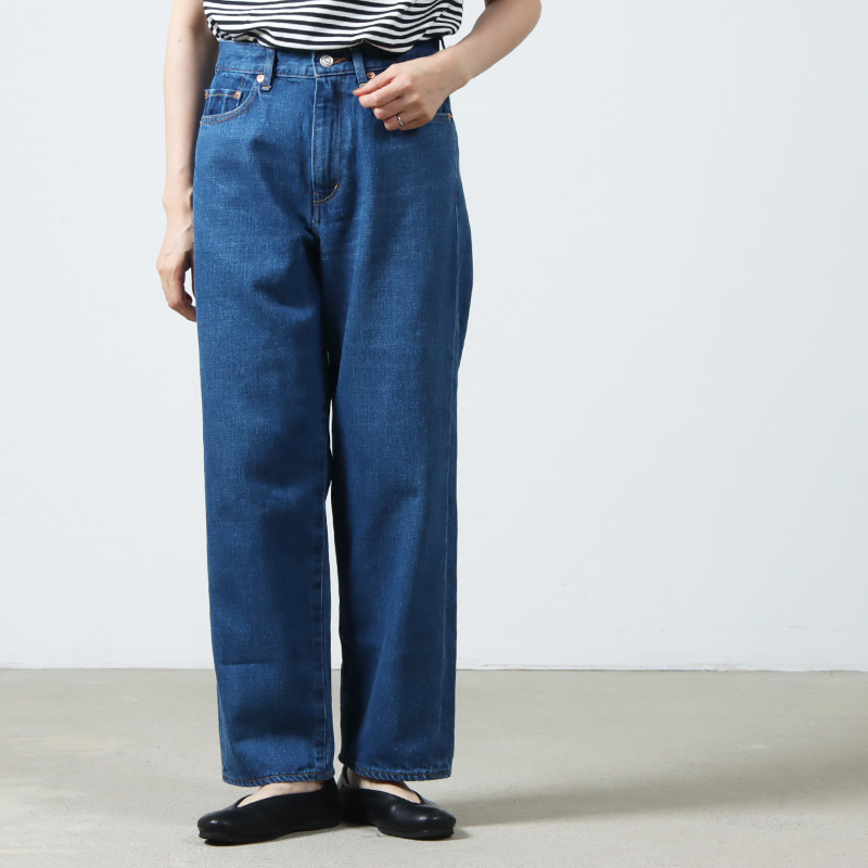 YAECA (ヤエカ) 11-13U DENIM PANTS WIDE STRAIGHT / デニムパンツ