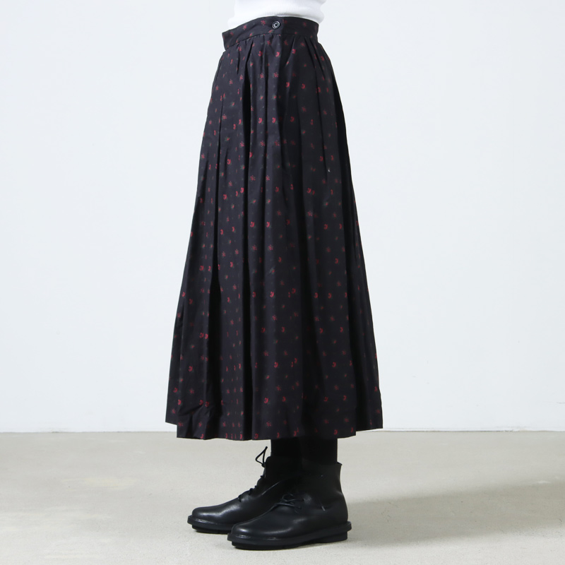 YAECA (ヤエカ) Wギャザースカート Gathered Skirt