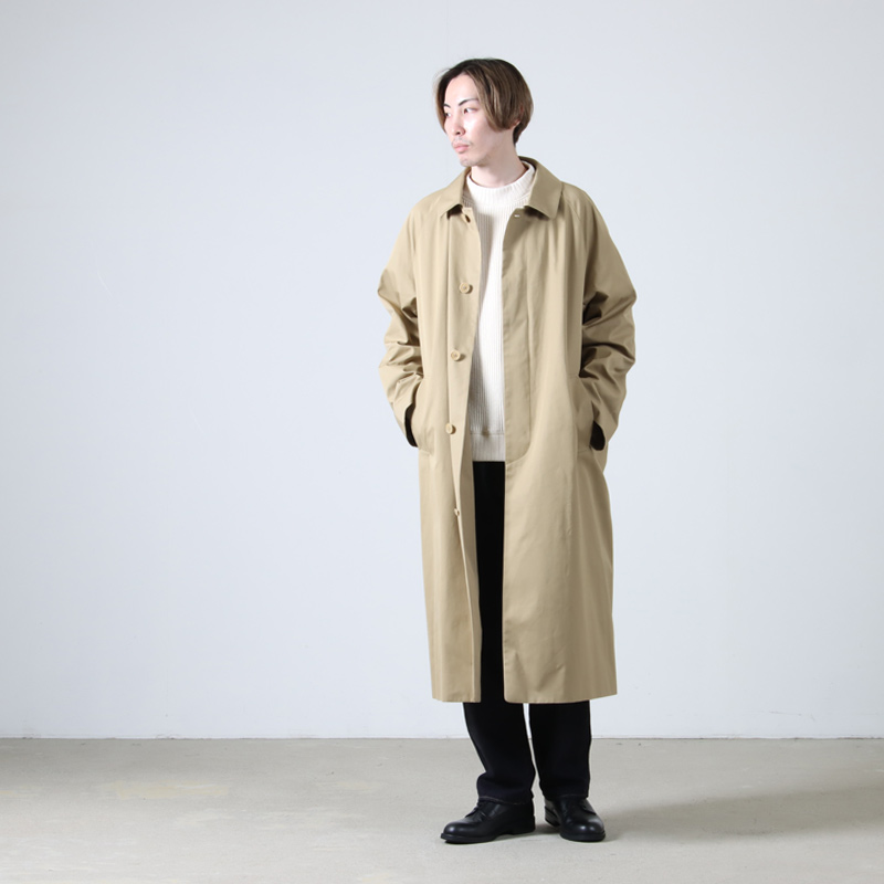 YAECA (ヤエカ) SOUTIEN COLLAR COAT STANDARD / ステンカラーコート