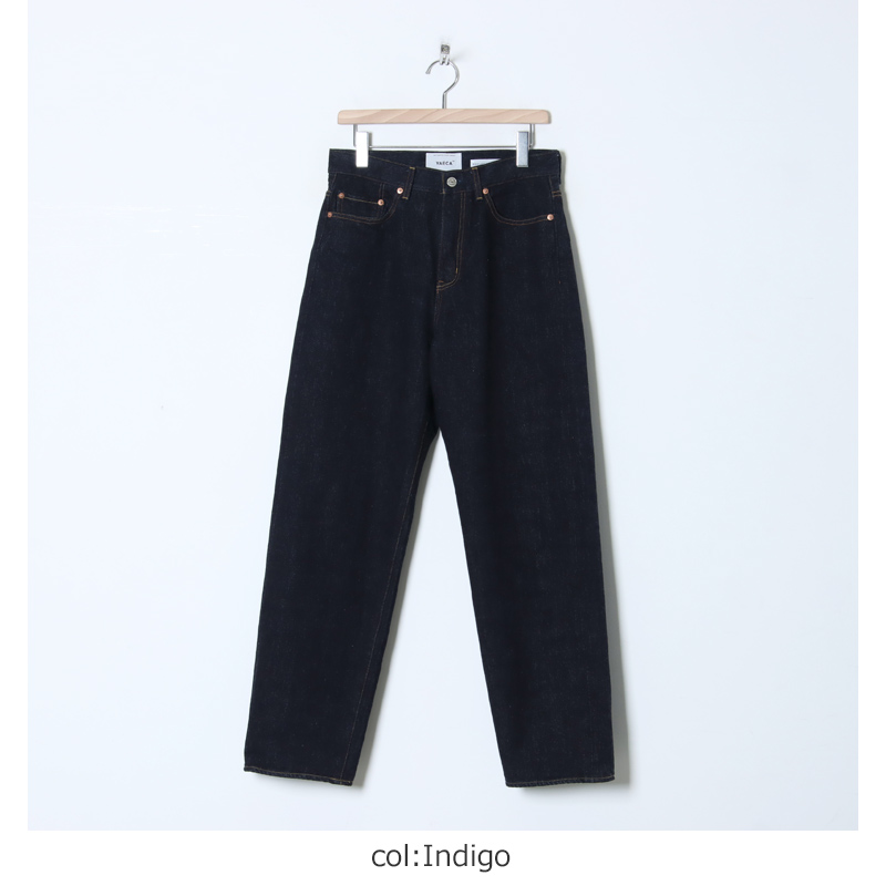 YAECA (ヤエカ) 13-14W DENIM PANTS WIDE STRAIGHT / デニムパンツ