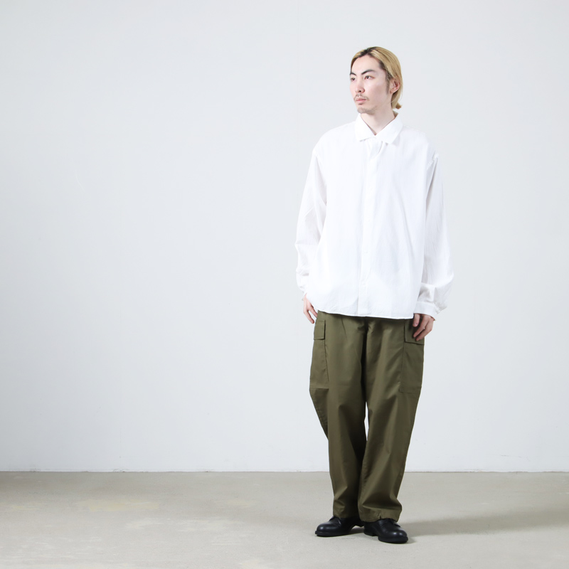 YAECA (ヤエカ) COMFORT SHIRT EXTRA WIDE / コンフォートシャツ