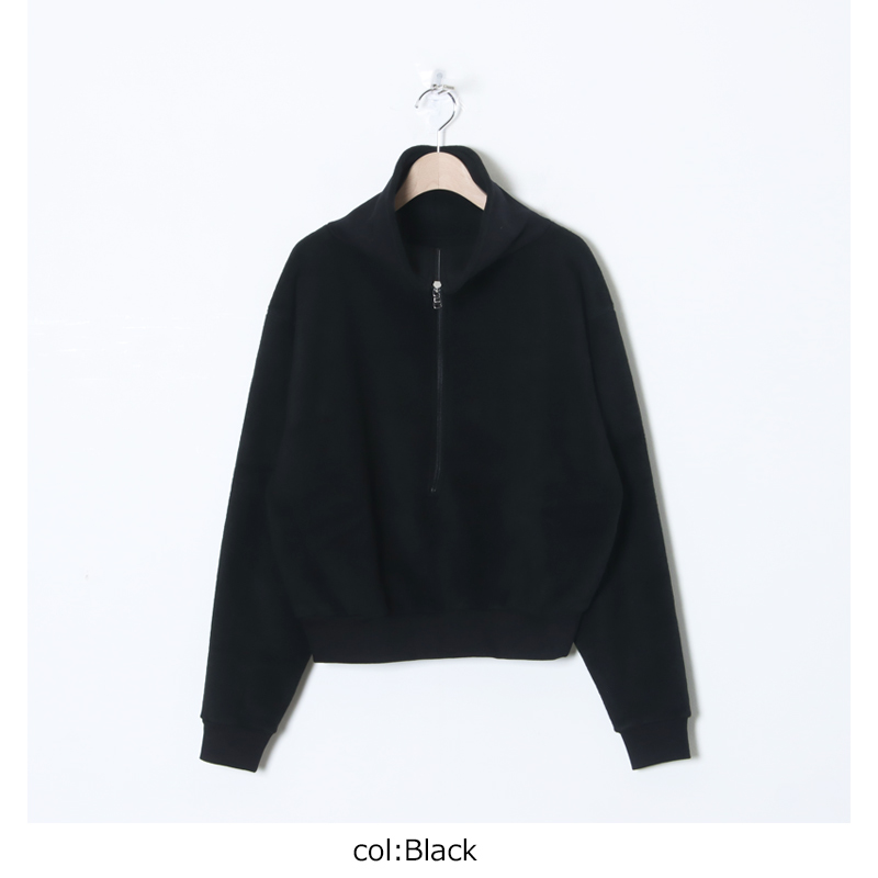 ALWEL (オルウェル) FLEECE HIGH NECK PO / フリースハイネックプル