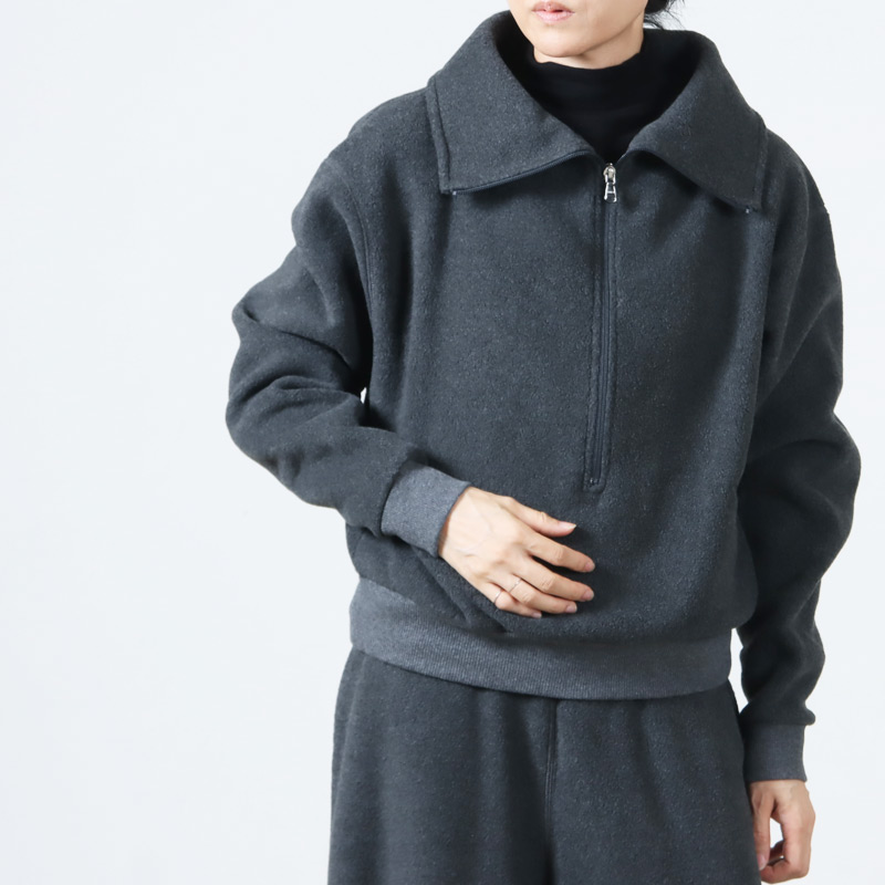 ALWEL (オルウェル) FLEECE HIGH NECK PO / フリースハイネックプル