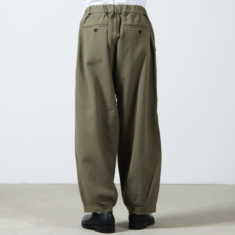 ANACHRONORM (アナクロノーム) HEM TUCK EASY PANTS / ヘムタック