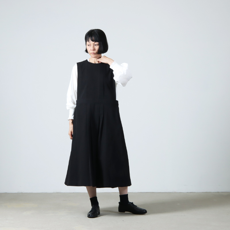 Atelier d'antan (アトリエ ダンタン) Kobell Cotton Dress / プリーツ