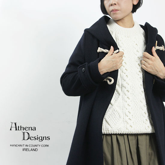 ATHENA DESIGNS (アテナデザイン) CREW NECK / クルーネックセーター