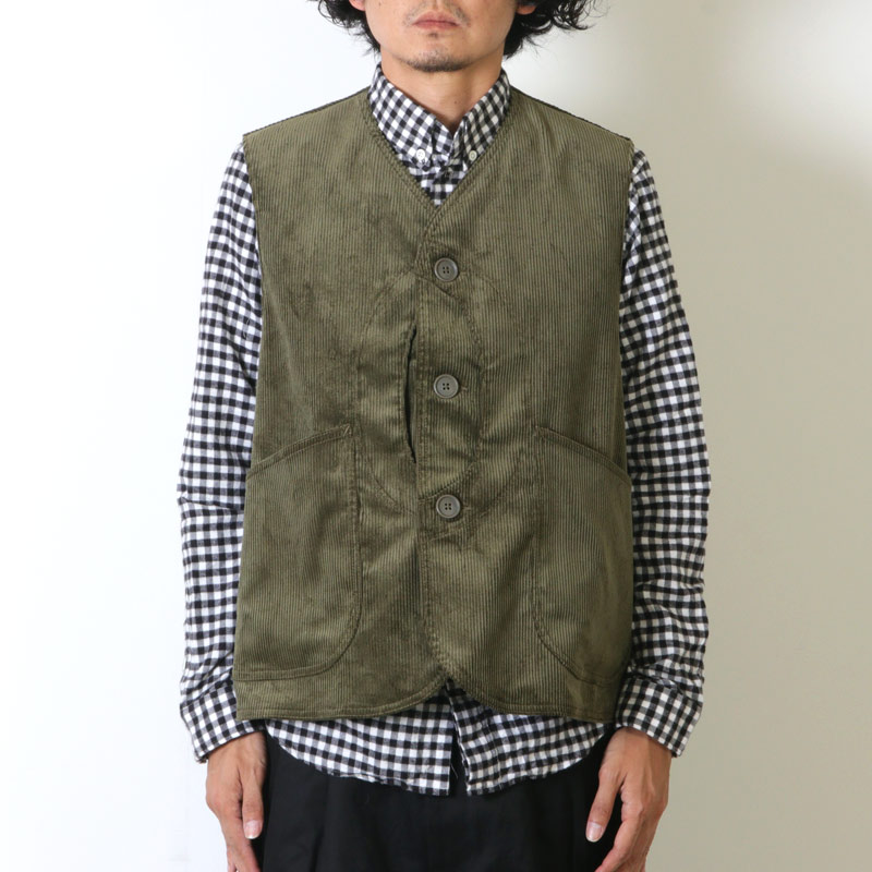 BAMBOOSHOOTS (バンブーシュート) Corduroy Hunting Vest ex.MOUNTAIN