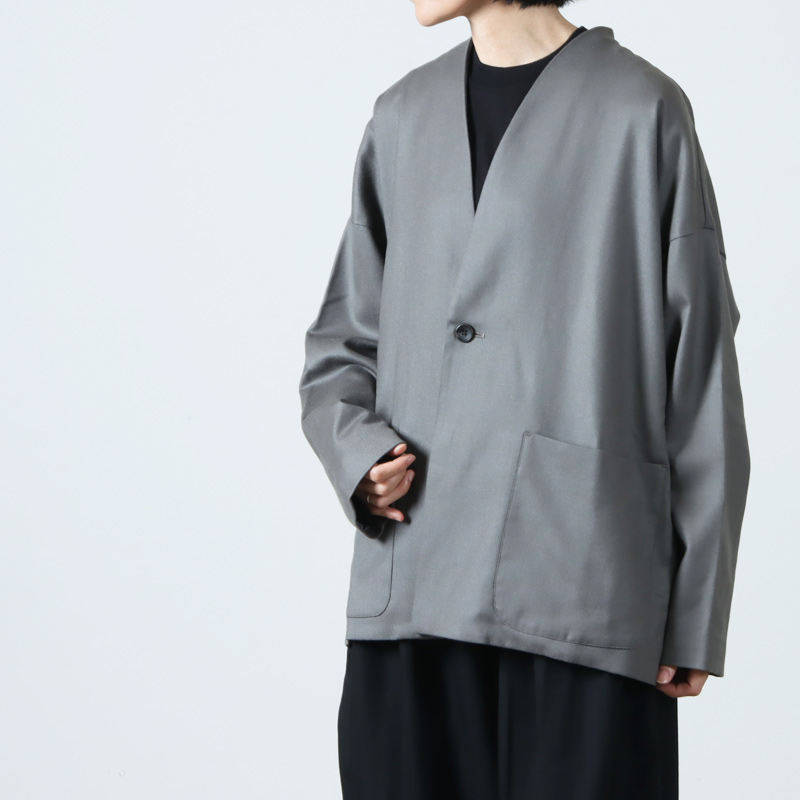 BASISBROEK (バージズブルック) LUCHI / ノーカラージャケット