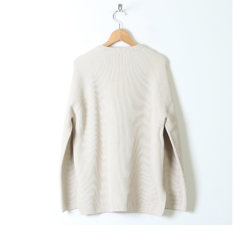 BATONER (バトナー) HARD TWIST WOOK CREW NECK / ハードツイスト