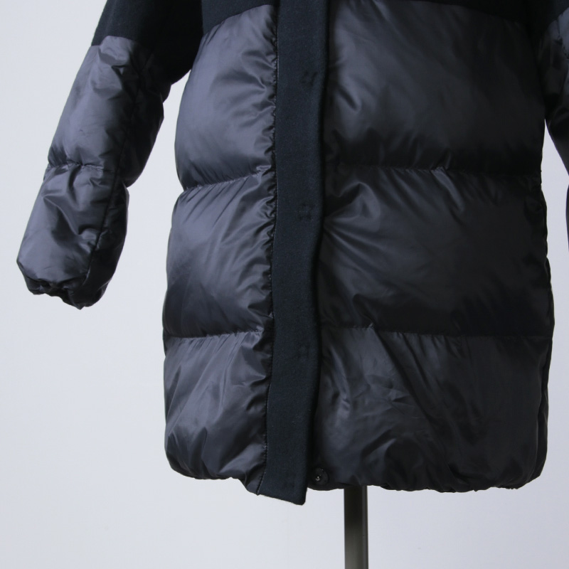 blanc basque (ブランバスク) ソフトメルトンダウンコート