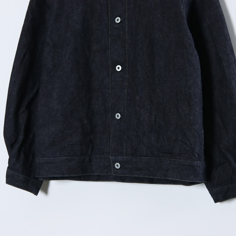 blurhms (ブラームス) 12.9oz Denim Stand Collar Jacket / 12.9oz