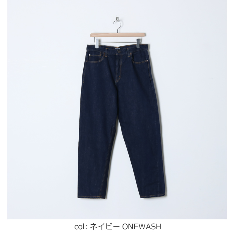 CIOTA (シオタ) インディゴ スビンコットン 13.5oz ワイドテーパード