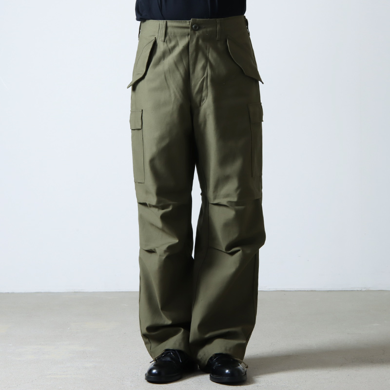 CIOTA (シオタ) スビンコットン ナイロン バックサテン M65 フィールド