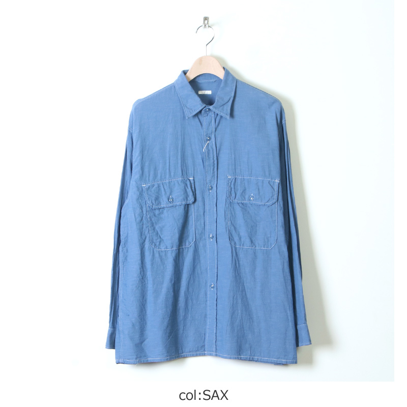 COMOLI (コモリ) ベタシャン CPOシャツ